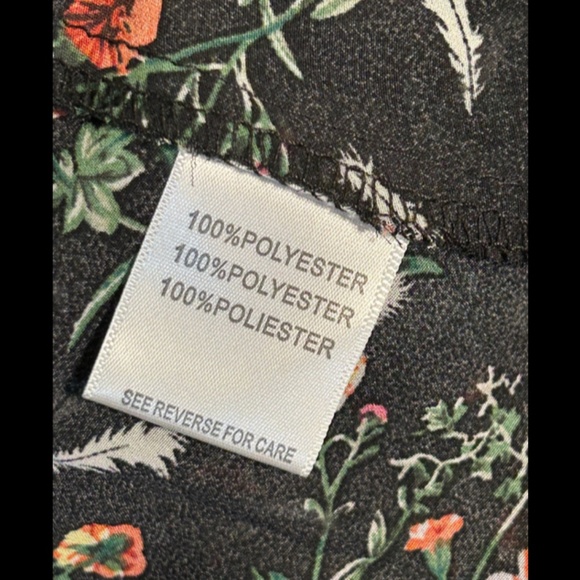 Jenn. Floral Off The Shoulder Long Sleeve Top Size M - NWT - Picture 14 of 16